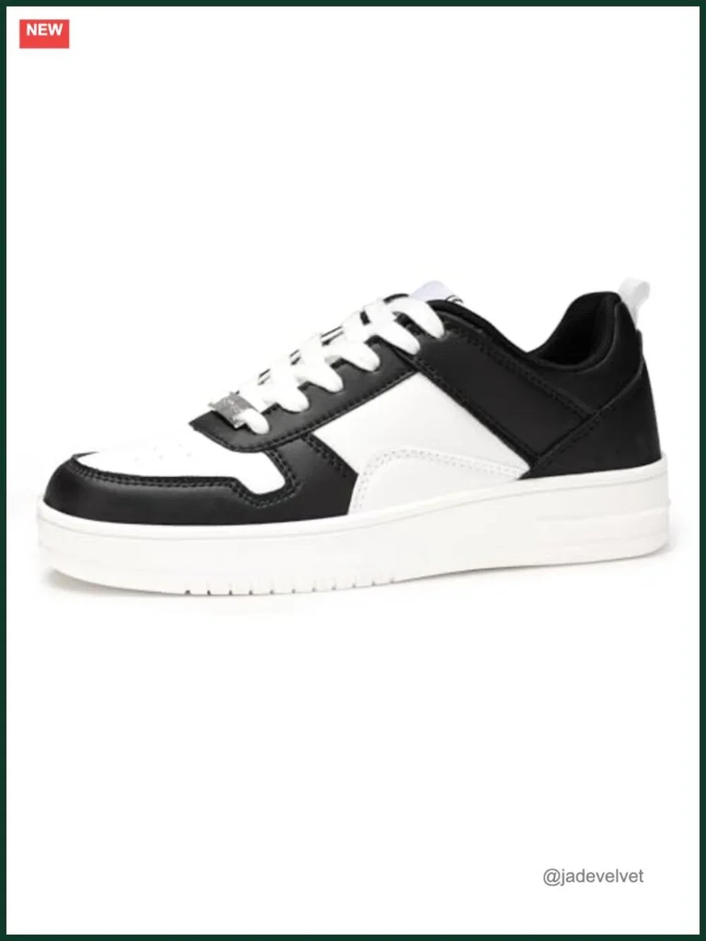 Women's Rhinestone Sneakers Memory Foam Faux Leather Walking Shoes